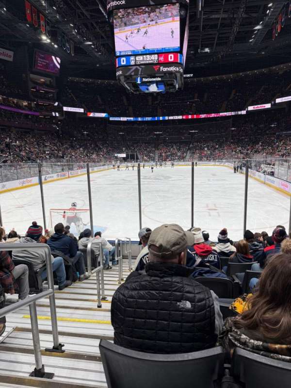 Nationwide Arena, section: 108, row: K, seat: 14