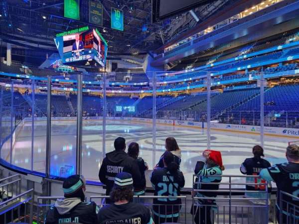 Climate Pledge Arena, section: 22, row: F, seat: 4