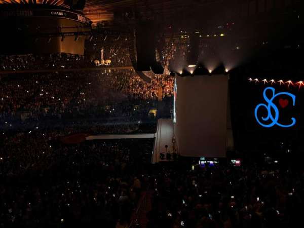 Madison Square Garden, section: 213, row: 1, seat: 1