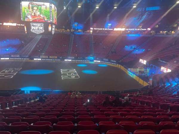 Thomas & Mack Center, section: 116, row: R, seat: 8