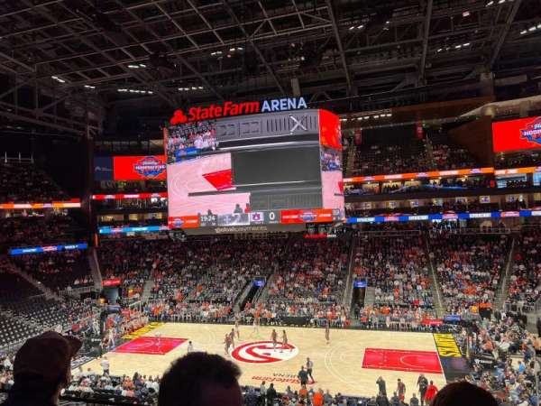 State Farm Arena, section: T21, row: BB, seat: 1