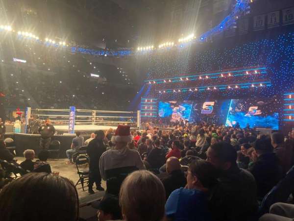 PeoplesBank Arena, section: 117, row: H, seat: 3