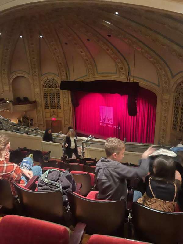 Hoyt Sherman Place, section: BALC-A, row: G, seat: 5