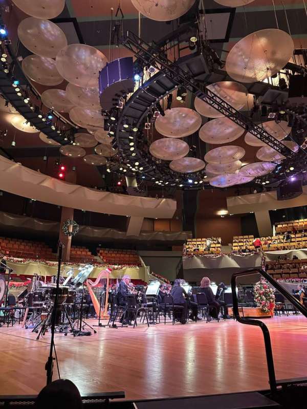 Boettcher Concert Hall, section: Orchestra 1, row: E, seat: 19