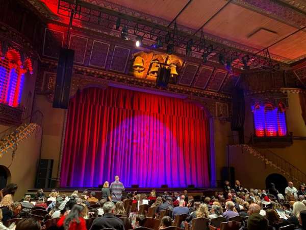 Fox Performing Arts Center, section: Orchestra L, row: Q, seat: 9