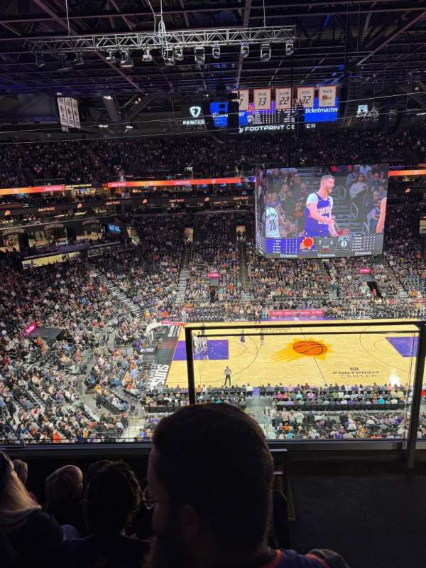 Mortgage Matchup Center, section: 220, row: 4, seat: 5