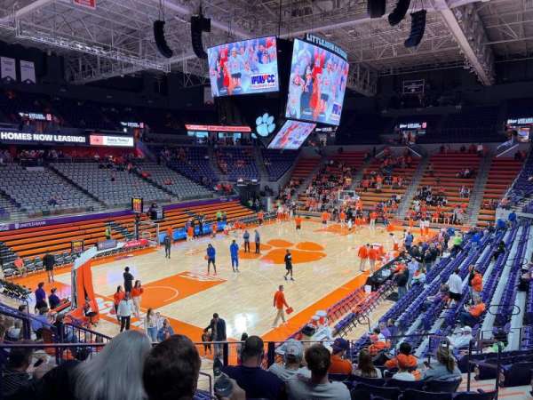 Littlejohn Coliseum, section: 104, row: S, seat: 5