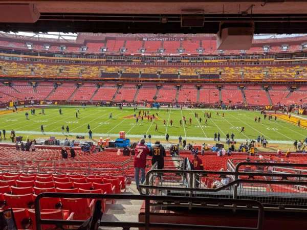 Northwest Stadium, section: 221, row: 10, seat: 12