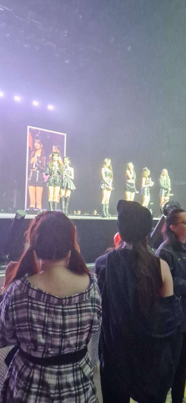 Uber Arena, section: Floor, row: 17, seat: 3