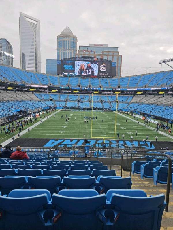 Bank of America Stadium, section: 202, row: 13, seat: 2