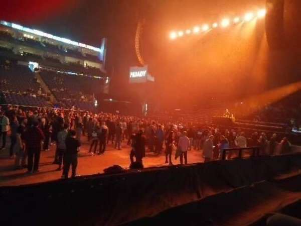 The O2, London, section: 111, row: E, seat: 353