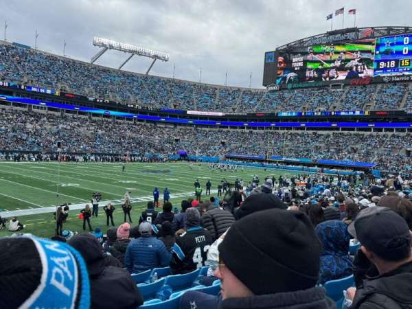 Bank of America Stadium, section: 116, row: 13, seat: 10