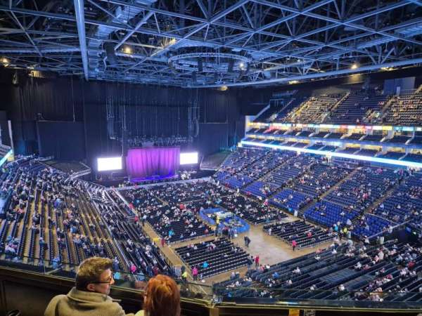 The O2, London, section: 409, row: C, seat: 643