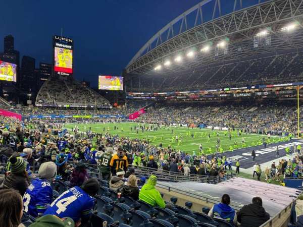 Lumen Field, section: 129, row: Y, seat: 9