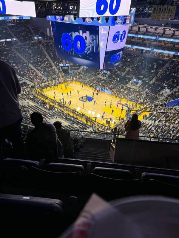 Chase Center, section: 217, row: 16, seat: 3