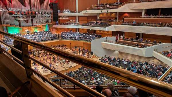 The Bridgewater Hall, section: Left Side Circle, row: B, seat: 36