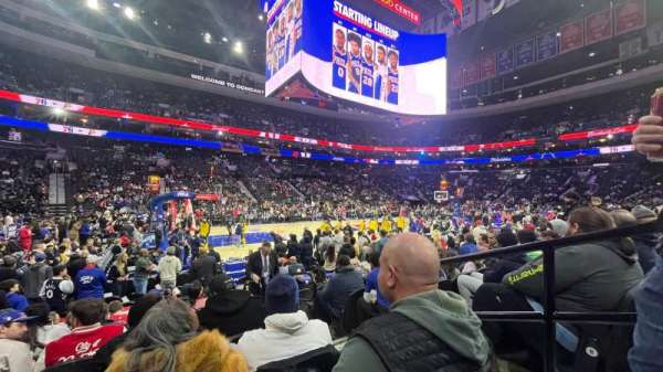 Xfinity Mobile Arena, section: 123, row: 9, seat: 16