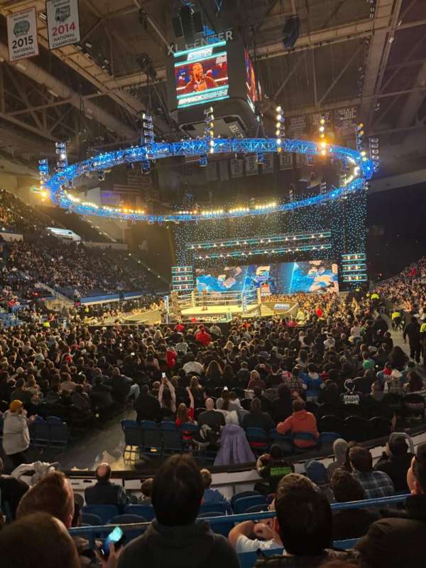 PeoplesBank Arena, section: 120, row: J, seat: 9