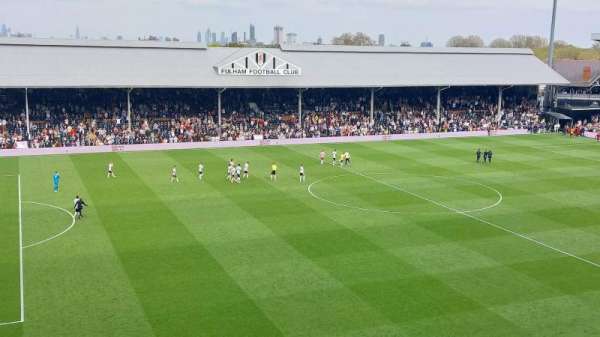 Craven Cottage, section: R12, row: 28, seat: 58