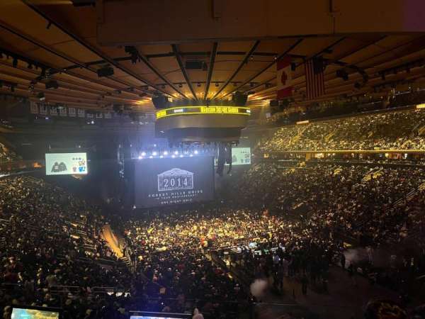 Madison Square Garden, section: 202, row: 3, seat: 11