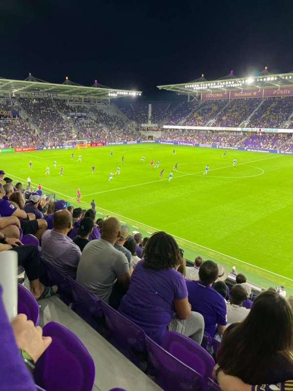 Inter&Co Stadium, section: 112, row: G, seat: 5