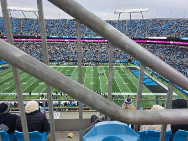 Bank of America Stadium, section: 513, row: 1A, seat: 18