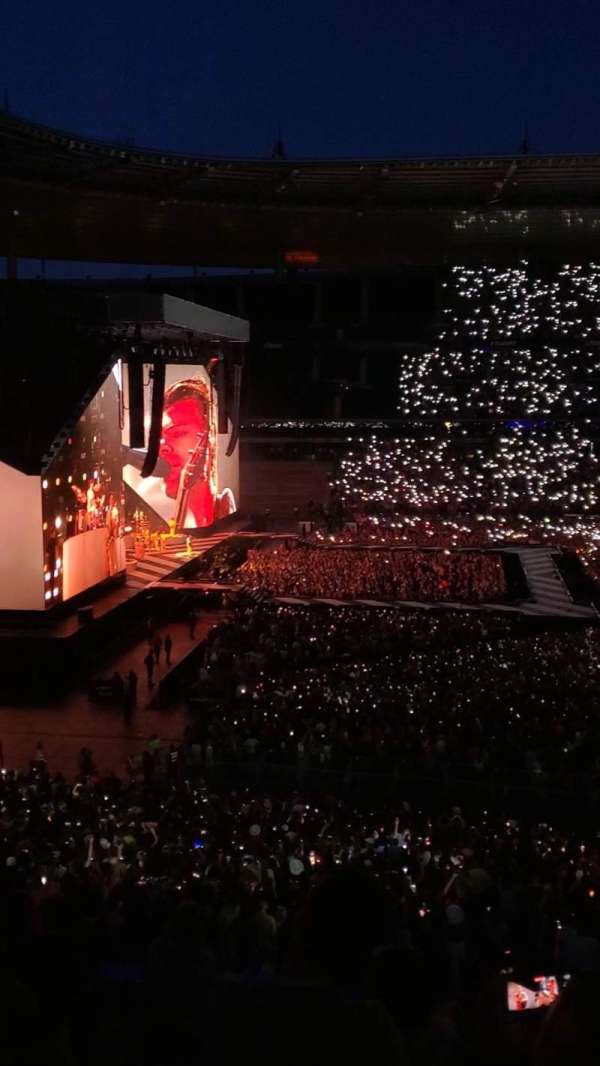 Stade de France, section: T7, row: 42, seat: 1