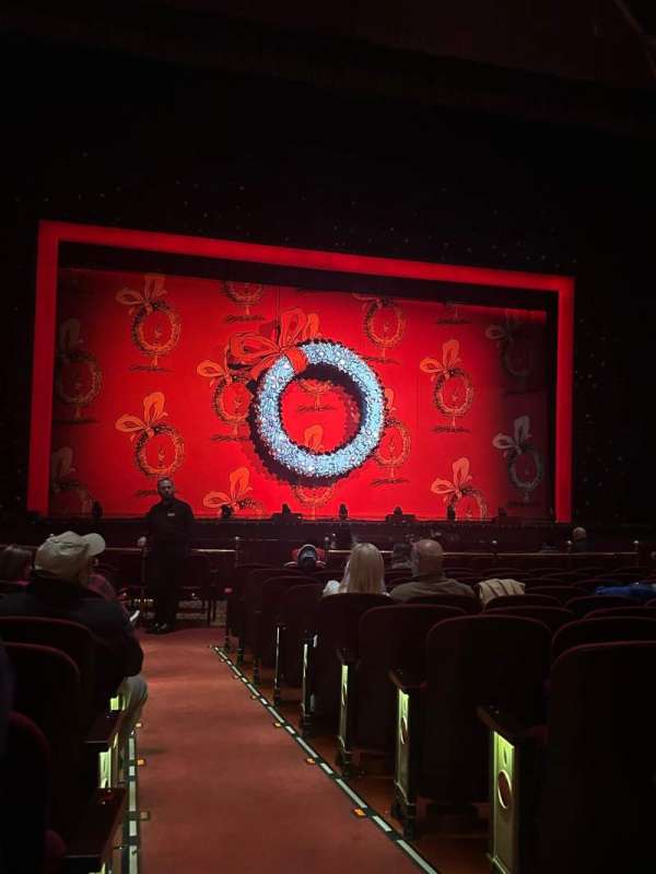 Wang Theatre, section: Orchestra LC, row: K, seat: 1