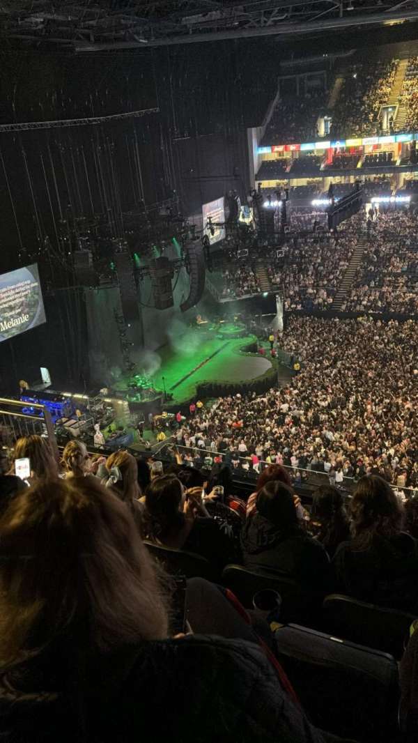 The O2, London, section: 403, row: g, seat: 520