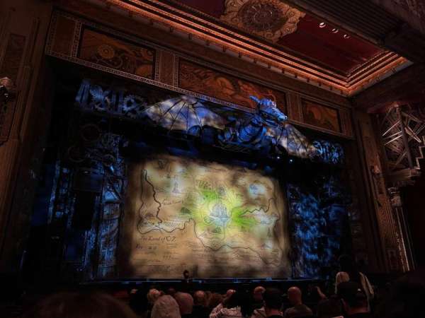 Hollywood Pantages Theatre, section: Orchestra LC, row: P, seat: 309