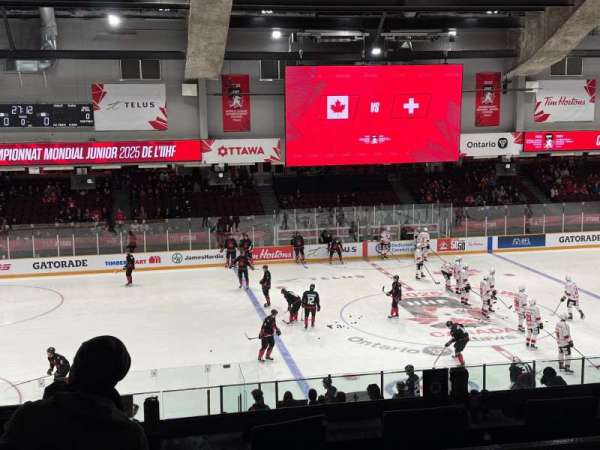 TD Place Arena, section: 21, row: AA, seat: 6