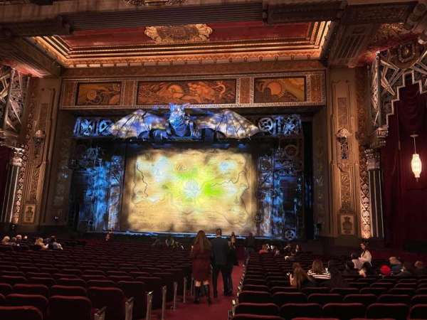 Hollywood Pantages Theatre, section: Orchestra R, row: X, seat: 201