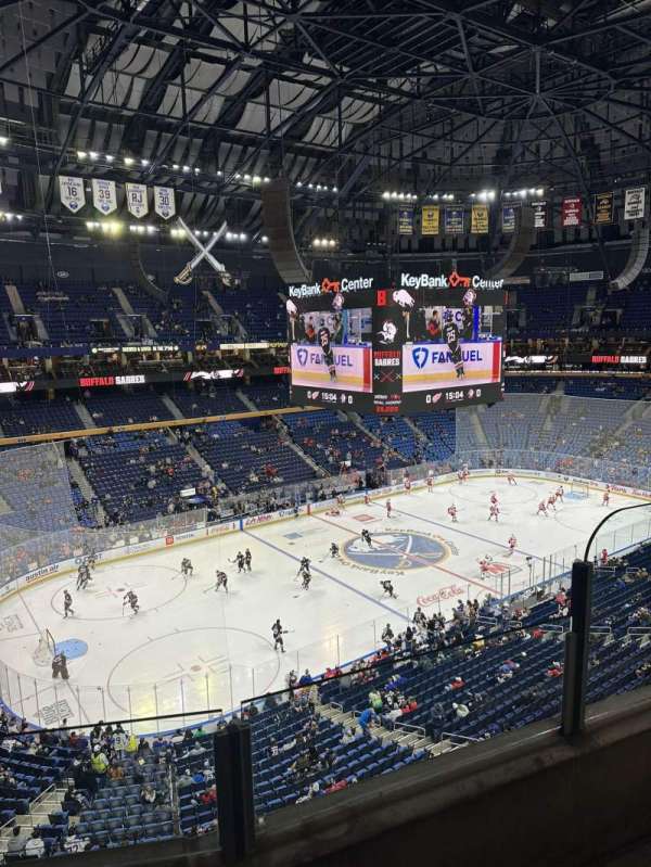 KeyBank Center, section: 323, row: 2, seat: 3