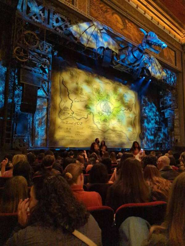 Hollywood Pantages Theatre, section: Orchestra LC, row: K, seat: 311