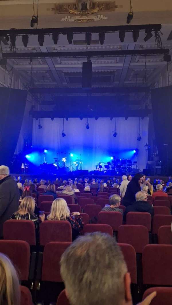 Usher Hall, section: Stalls, row: V, seat: 23