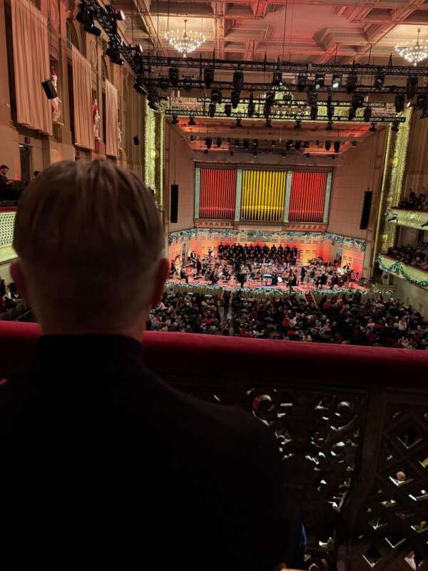 Symphony Hall, Boston, section: Second Balcony Center, row: B, seat: 30