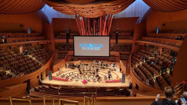 Walt Disney Concert Hall, section: Terrace, row: L, seat: 118