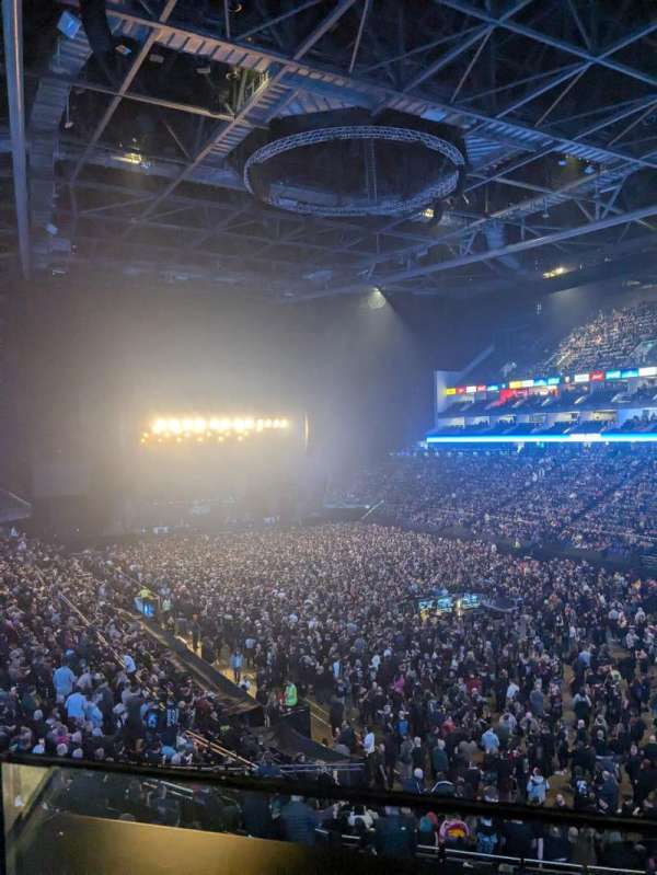 The O2, London, section: 218, seat: 5
