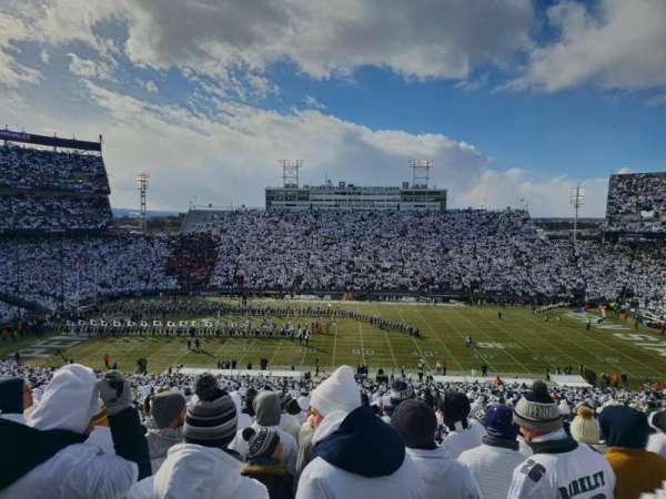 Beaver Stadium, section: EEU, row: 58, seat: 8