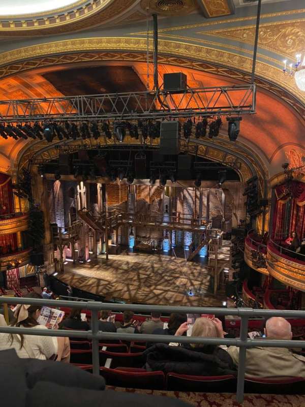 Richard Rodgers Theatre, section: Rear Mezzanine R, row: G, seat: 6
