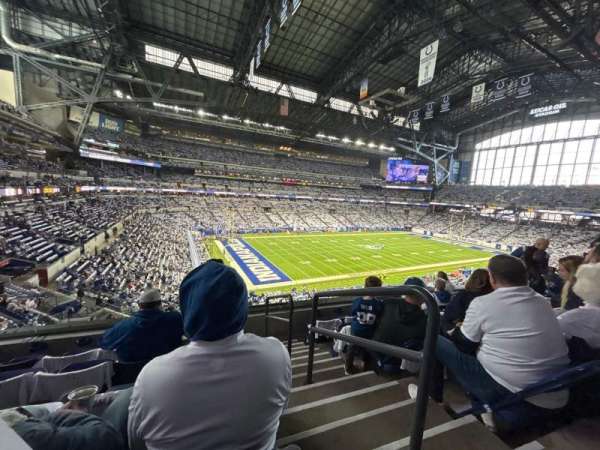 Lucas Oil Stadium, section: 319, row: 5, seat: 1