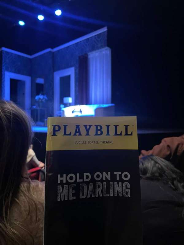 Lucille Lortel Theatre, section: Orchestra R, row: D, seat: 4