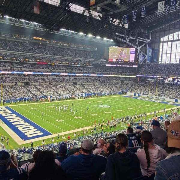 Lucas Oil Stadium, section: 319, row: 5, seat: 6