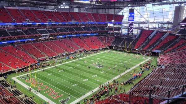 Mercedes-Benz Stadium, section: 319, row: 6, seat: 6