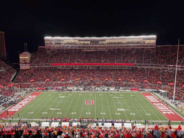 Ohio Stadium, section: 20C, row: 29, seat: 36