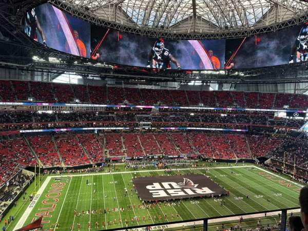Mercedes-Benz Stadium, section: 314, row: 3, seat: 14