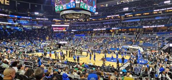 Kia Center, section: 113, row: 14, seat: 5