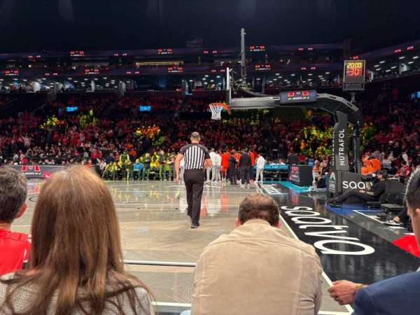 Barclays Center, section: 23, row: BB, seat: 6