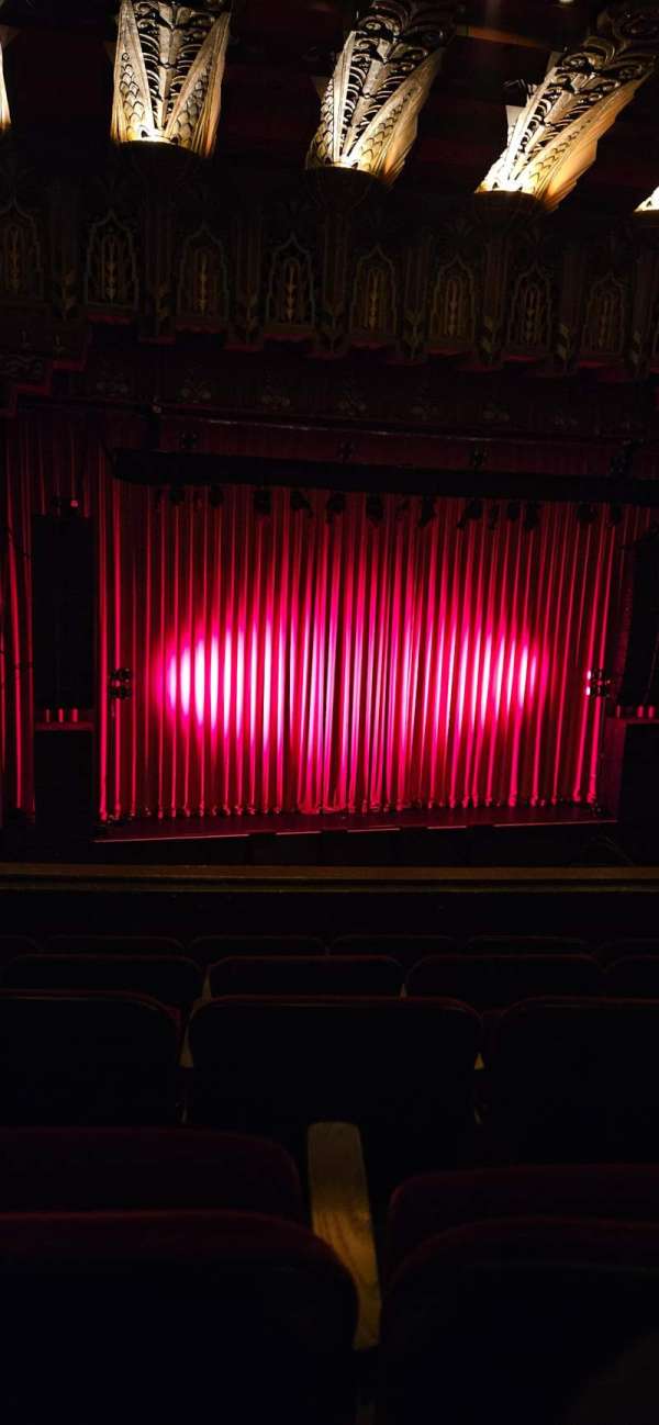 The Wiltern, section: Loge LC, row: EE, seat: 125