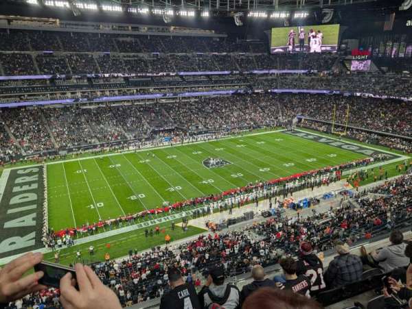Allegiant Stadium, section: 315, row: 5, seat: 20